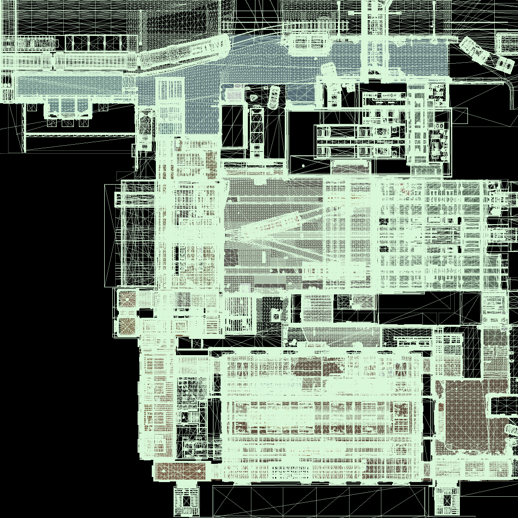 collision wireframe